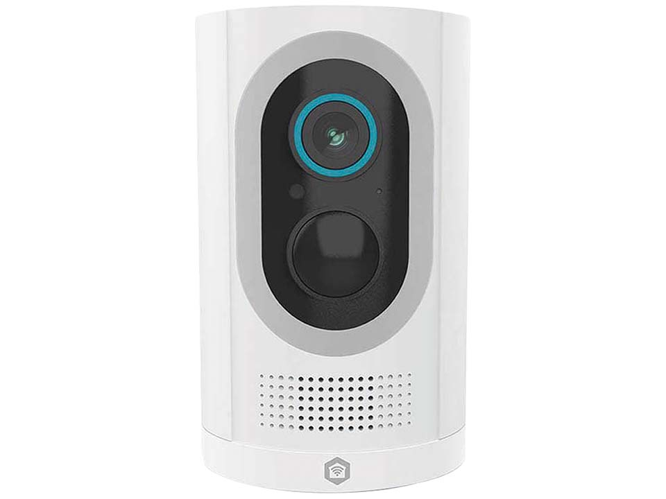 NEDIS SmartLife Außenkamera WIFICBO33WT, 3MP Full HD 1296p, IP65, kabellos, Mensch-Erkennung, Farb-Nachtsicht