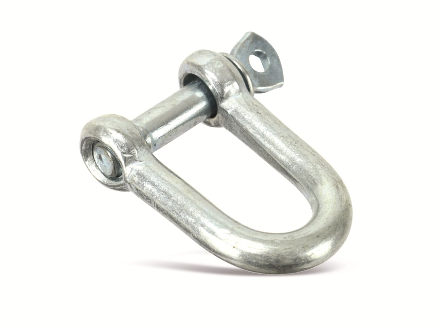Schäkelhaken 8mm Stahl verzinkt