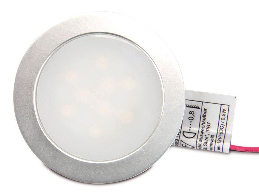 Image of CHILITEC LED-Einbauleuchte, EEK: F, 0,5 W, 45 lm, 3000 K