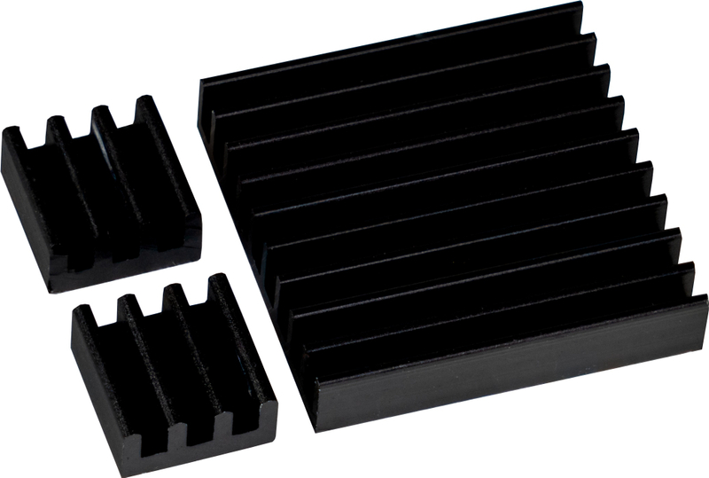 DVOZVO Kühlkörper-Set Für Raspberry Pi – 6 Alu- & 8 Kupfer-Kühler, Passiv & Leise