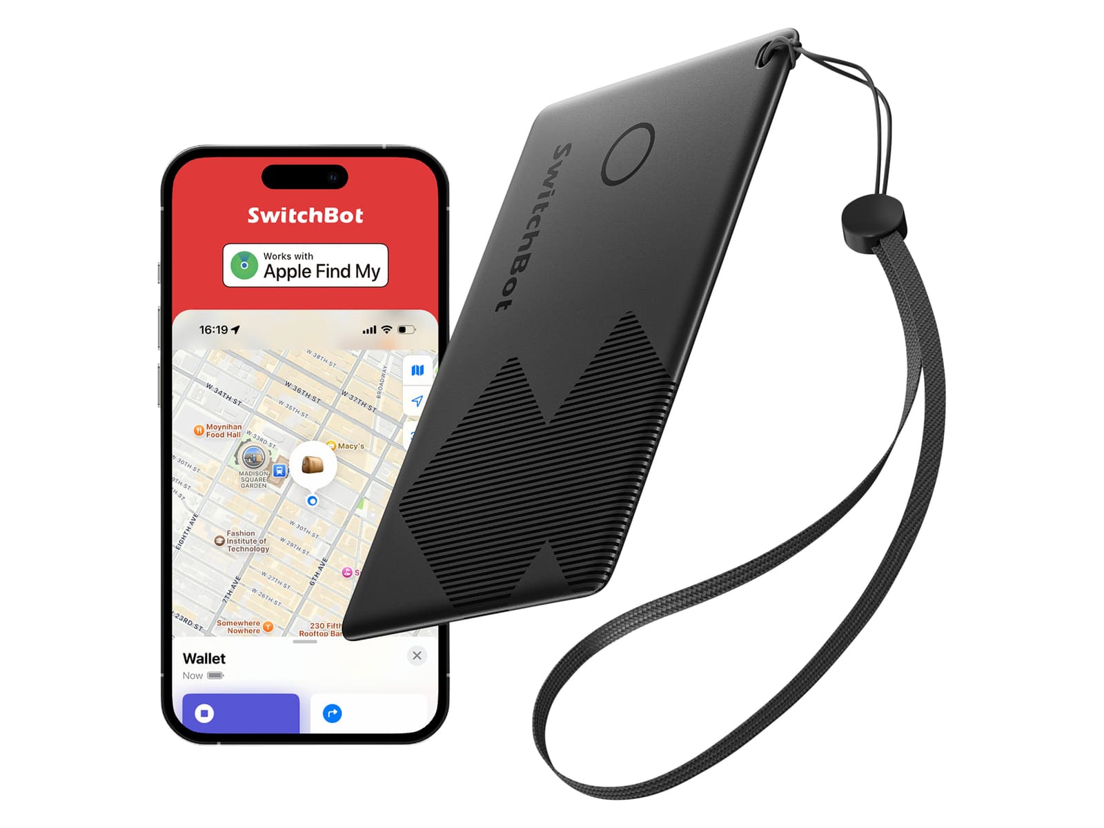 Image of SWITCHBOT Geldbörsen-Tracker-Karte, schwarz