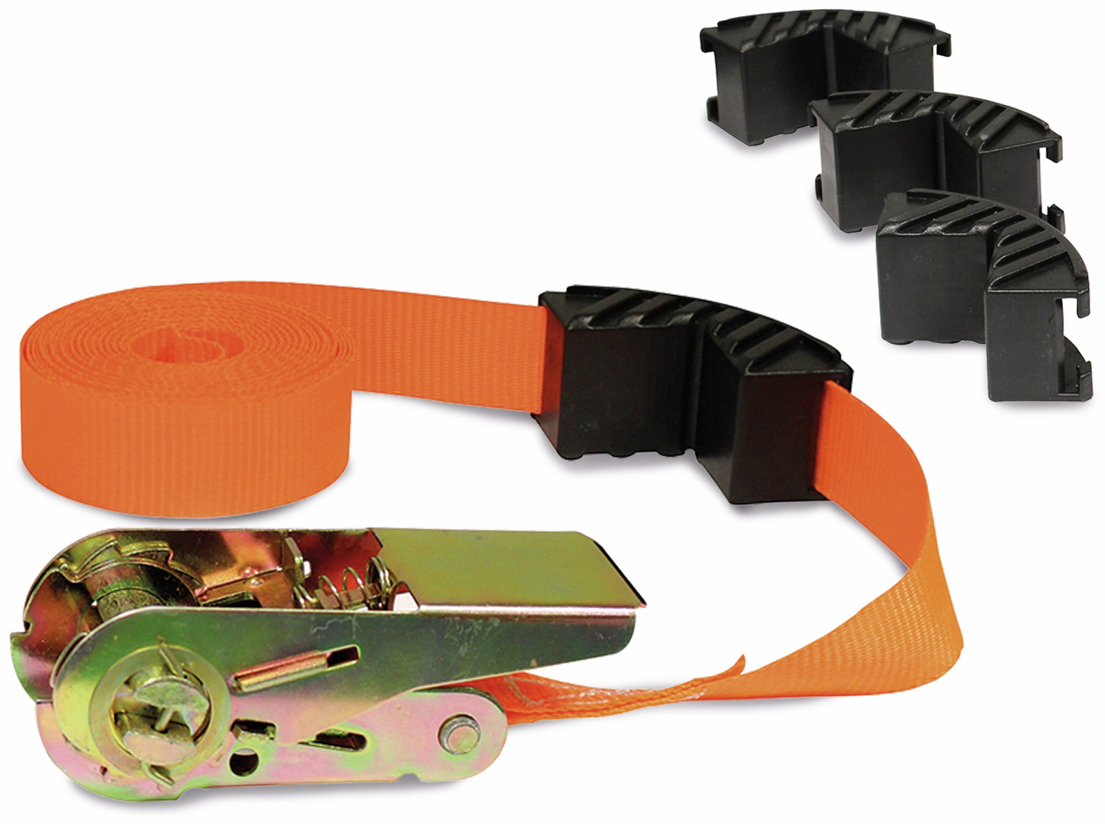 Zurrgurt- Spanngurt 25 mm x 5 m mit Ratsche Gurt Ratschengurt - LAS