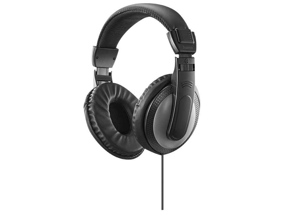 HAMA Fernsehkopfhörer ShellTV II, Over-Ear, 6 m Kabel, schwarz