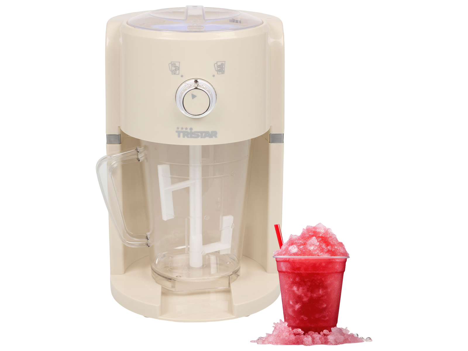 TRISTAR Slush-Eismaschine KD-7310, Slushy Maker, leistungsstarker 30W-Motor