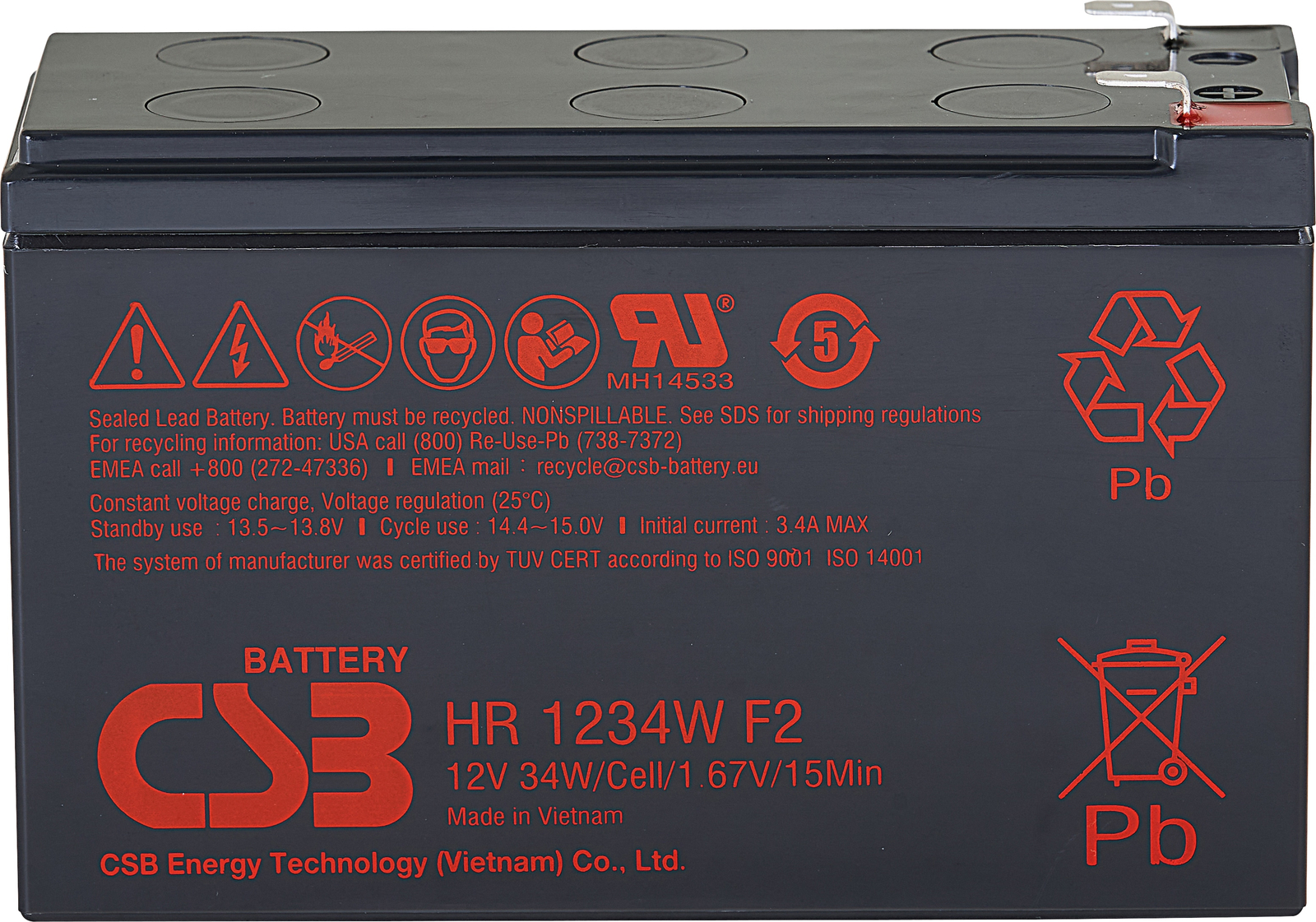 Image of Bleiakku 12V / 34 W