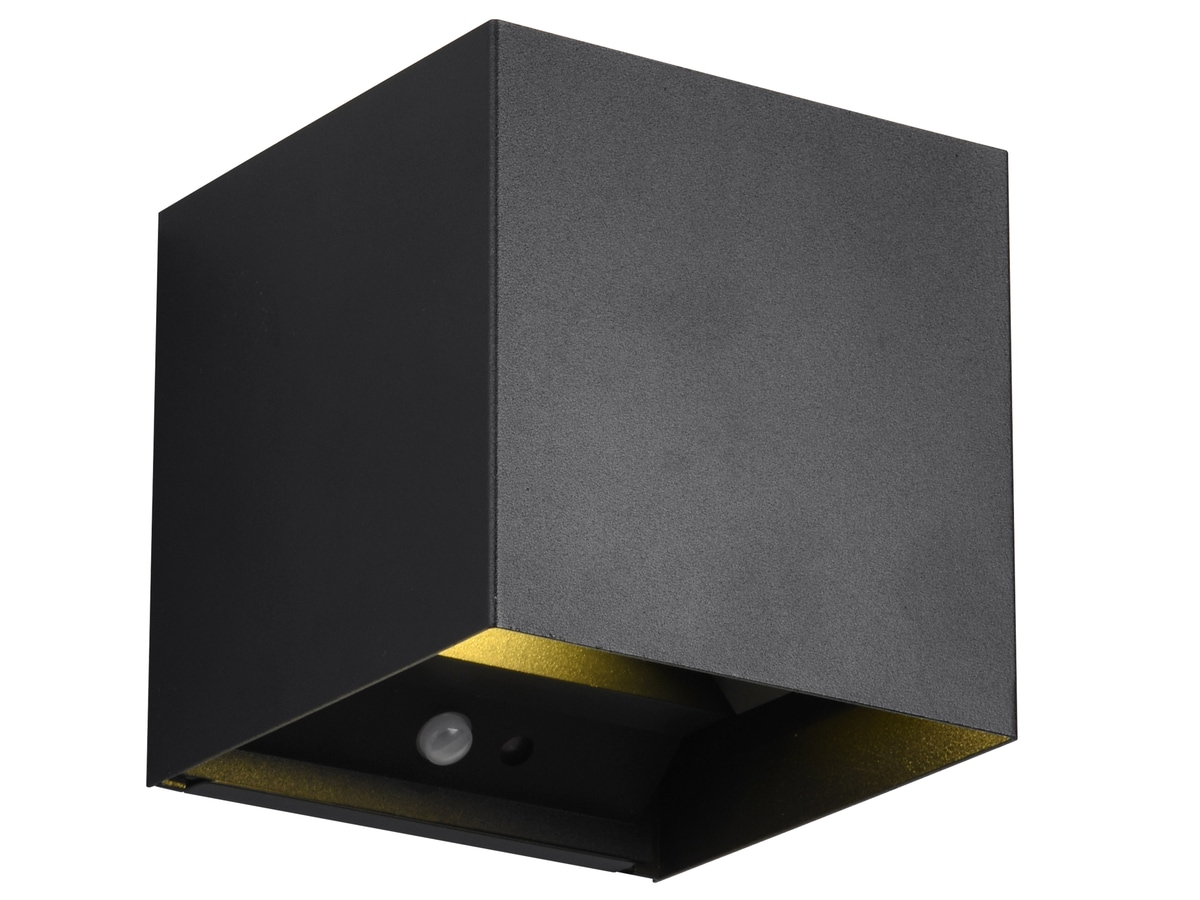 REALITY LED-Akku-Wandleuchte Talent R27759132 schwarz, IP 44, 2 x 0,5 W, 100 lm, 3000 K