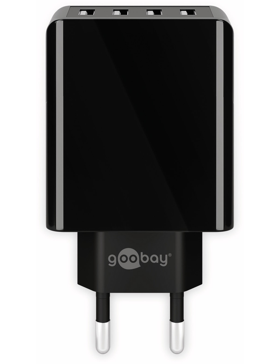 Image of 4-fach USB-Ladegerät (30W) schwarz