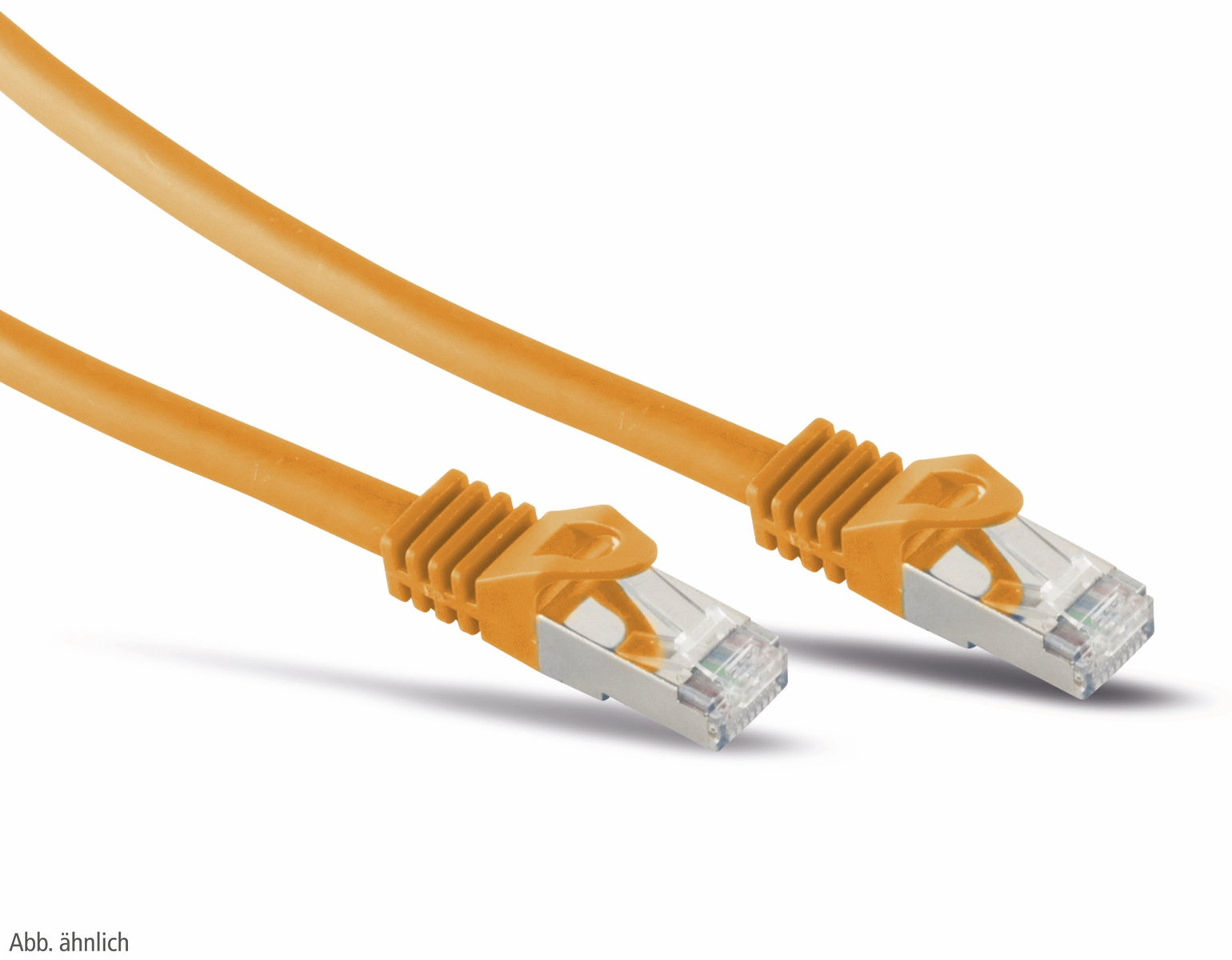 Eneroid - RJ45 Patchkabel s ftp (pimf) m CAT7 Rohkabel 30 m orange