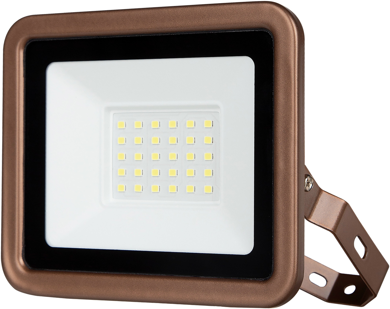 REV LED-Fluter Eco+, 20W, 6500K, 1700lm, kaltweiß, IP65, bronze