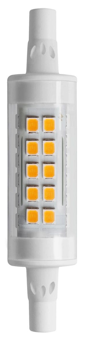 BLULAXA LED-SMD-Lampe, R7s, 7W, 3000K, EEK: E, 810lm, warmweiß, DIM, IP20, 78mm