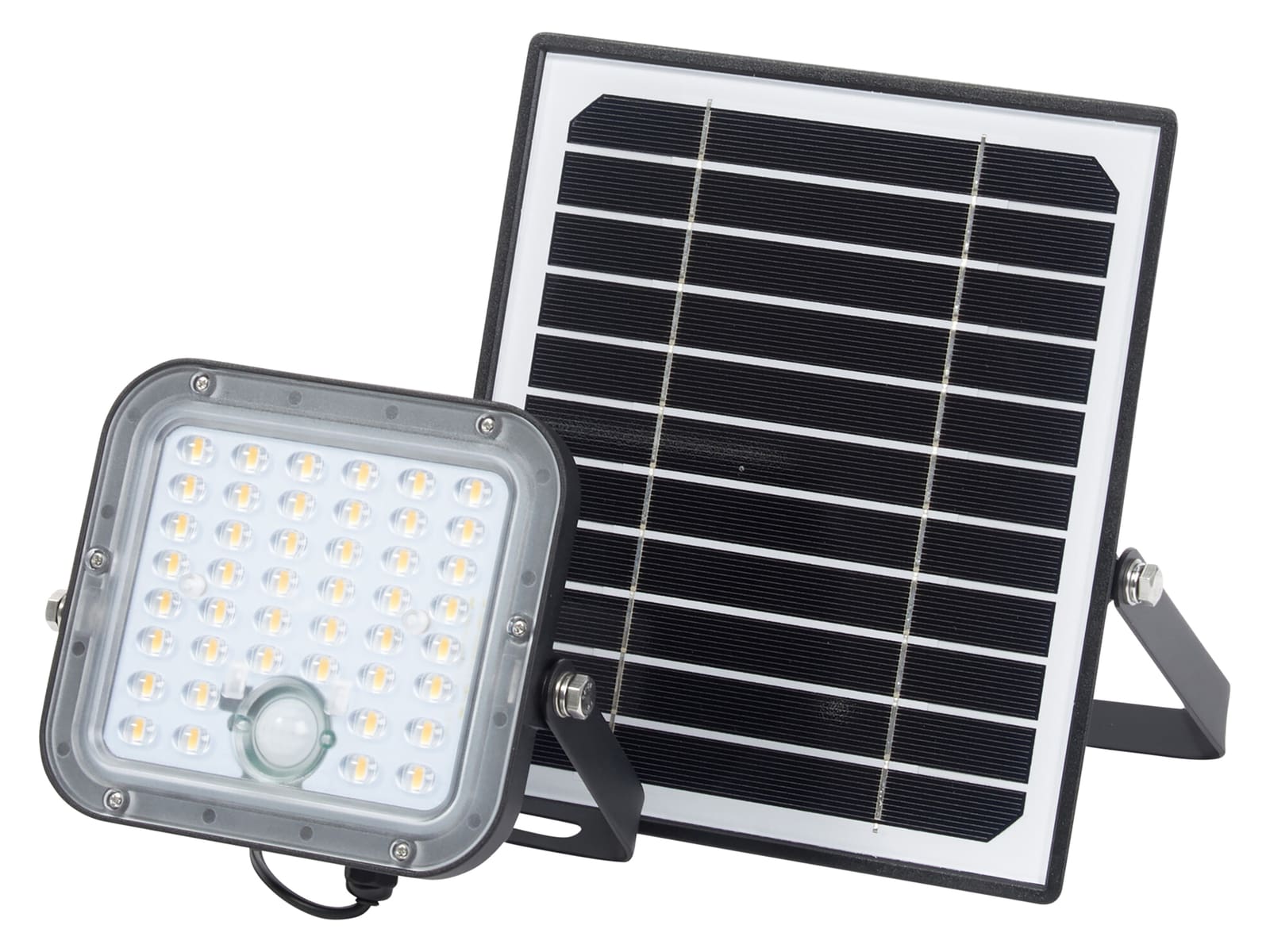 OSRAM Solar LED-Fluter, 10W, 1400lm, 4000K, schwarz