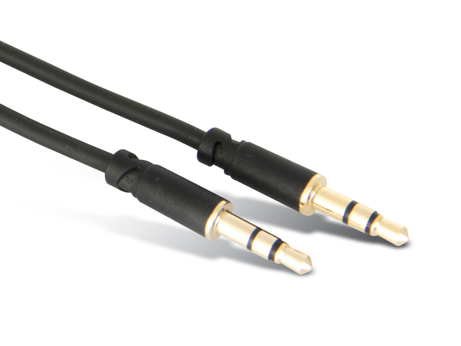 Image of S-IMPULS Superslim Klinkenkabel, 1,5 m, schwarz
