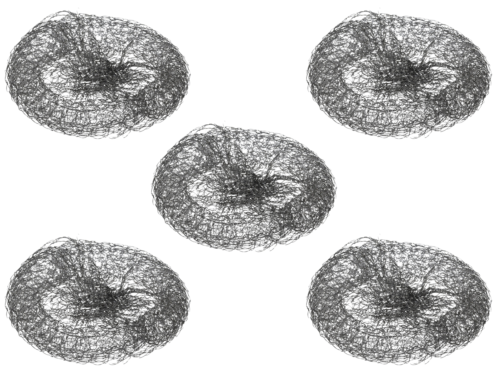 Image of ULTRA CLEAN Scheuerschwamm-Set, 5-tlg., Metall