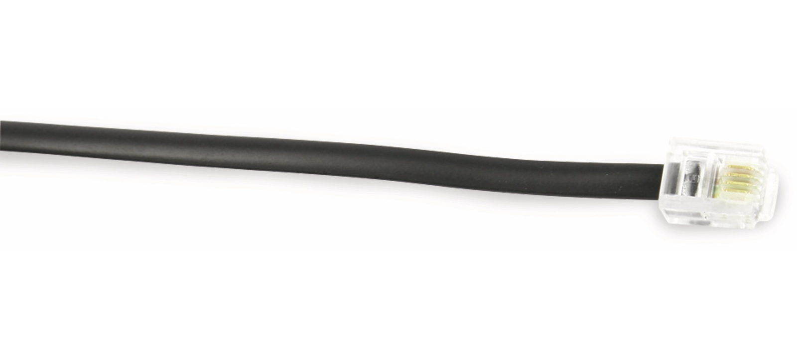 Anschlusskabel RJ11 RJ11 (6 4 11) 15m schwarz (VF von 5)