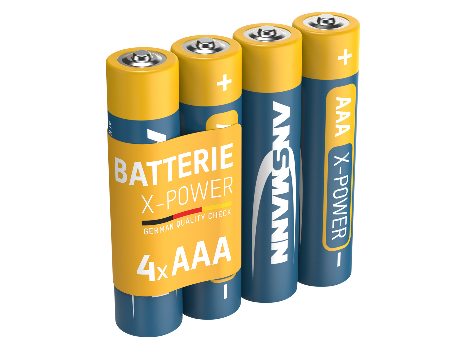 Image of ANS 5015653 - XPOWER, Alkaline Batterie, AAA (Micro), 4er-Pack