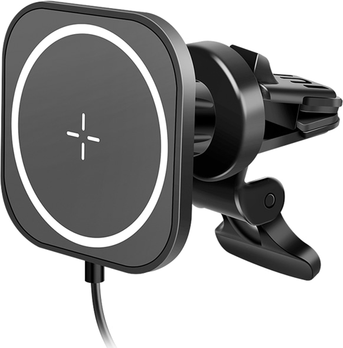 LogiLink Smartphone-KFZ-Magnethalter mit Ladefunktion