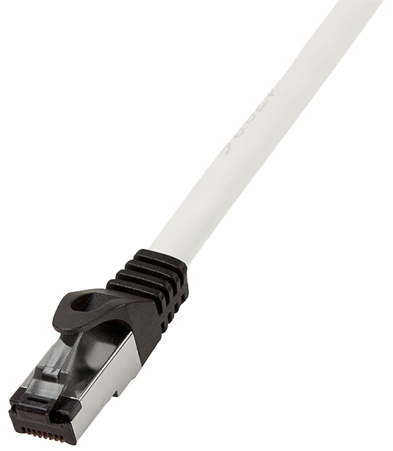CQ8052S RJ45 Netzwerkkabel Patchkabel cat 81 s ftp 200 m Hellgrau Halogenfrei 1 St - Logilink