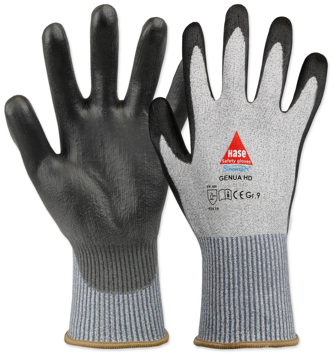 Hase Safety Gloves - Schnittschutz-Arbeitshandschuhe Genua hd Größe 11