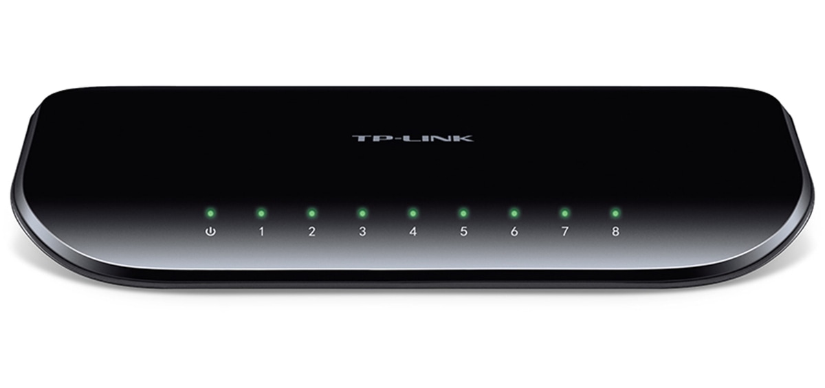 TP-LINK Desktop-Switch TL-SG1008D, 8-port