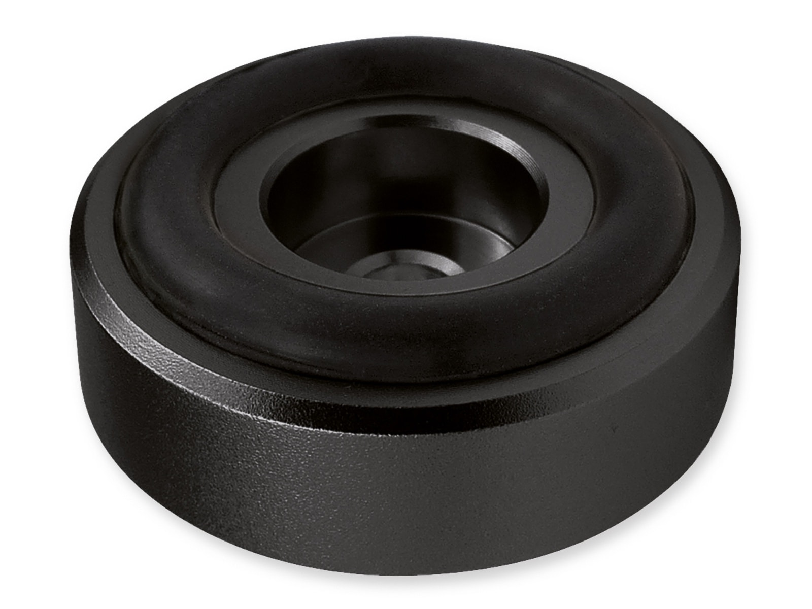 Image of DYNAVOX Gerätefüße-Set midi, 4 Stück, Aluminium, schwarz