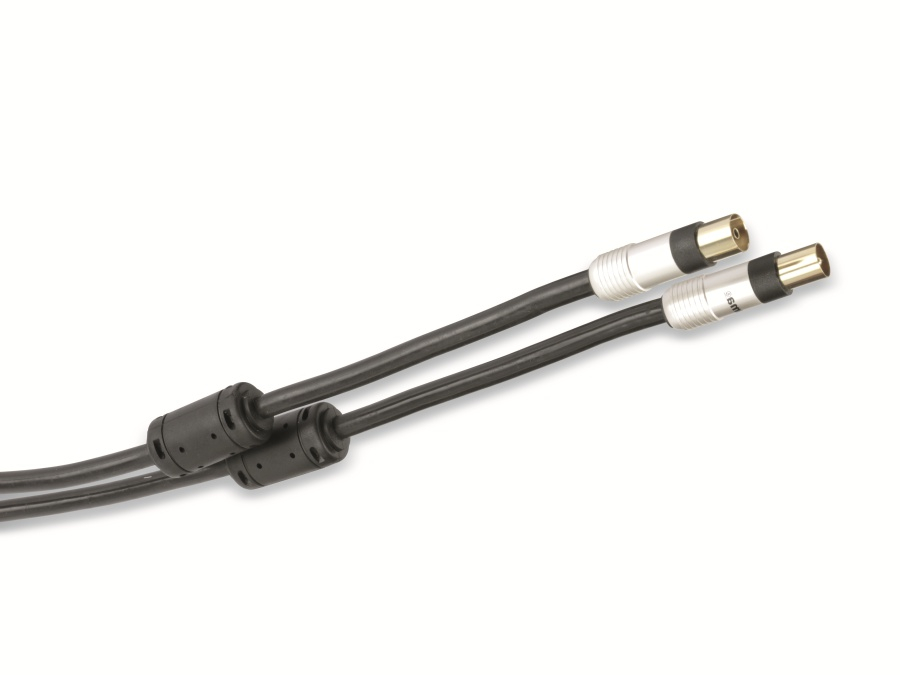 HAMA Antennenanschlusskabel 56513, 1,5 m