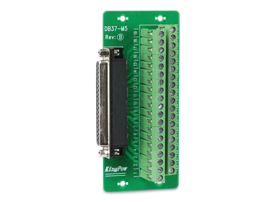 Sub-D Adapter 37-polig Kupplung   Schraubklemmen