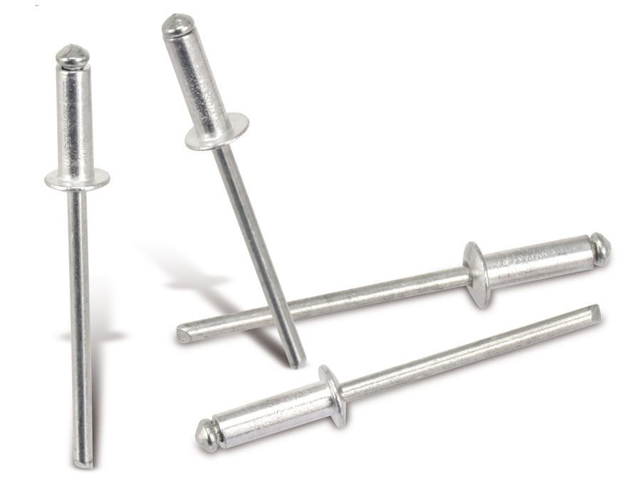 Image of BGS TECHNIC Alu-Blindnieten, 3,2 mm, 50 Stück