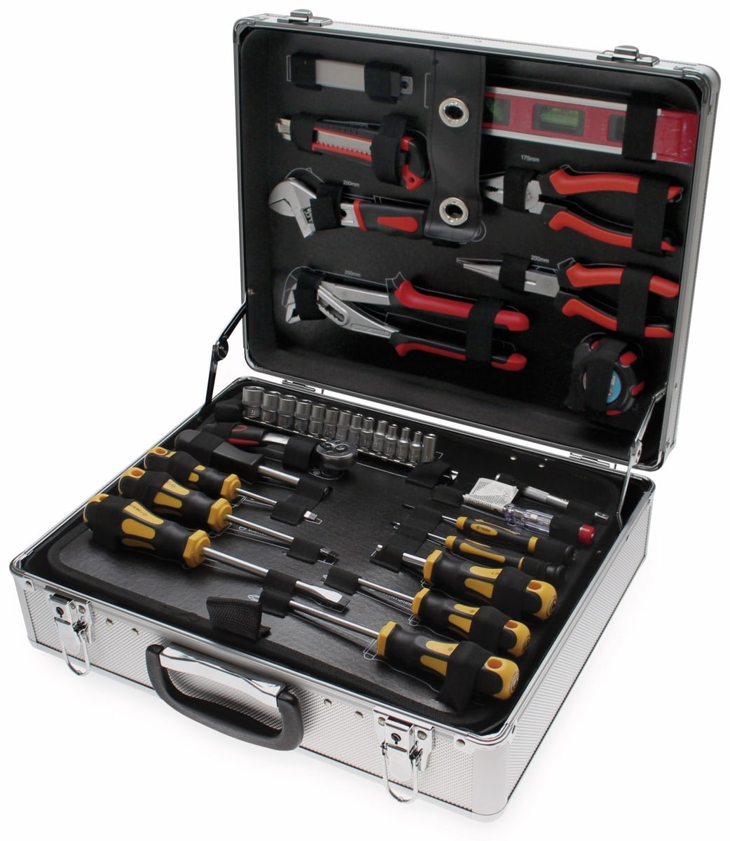 Image of BGS TECHNIC Werkzeug-Satz 2204, im Alukoffer, 129-tlg.