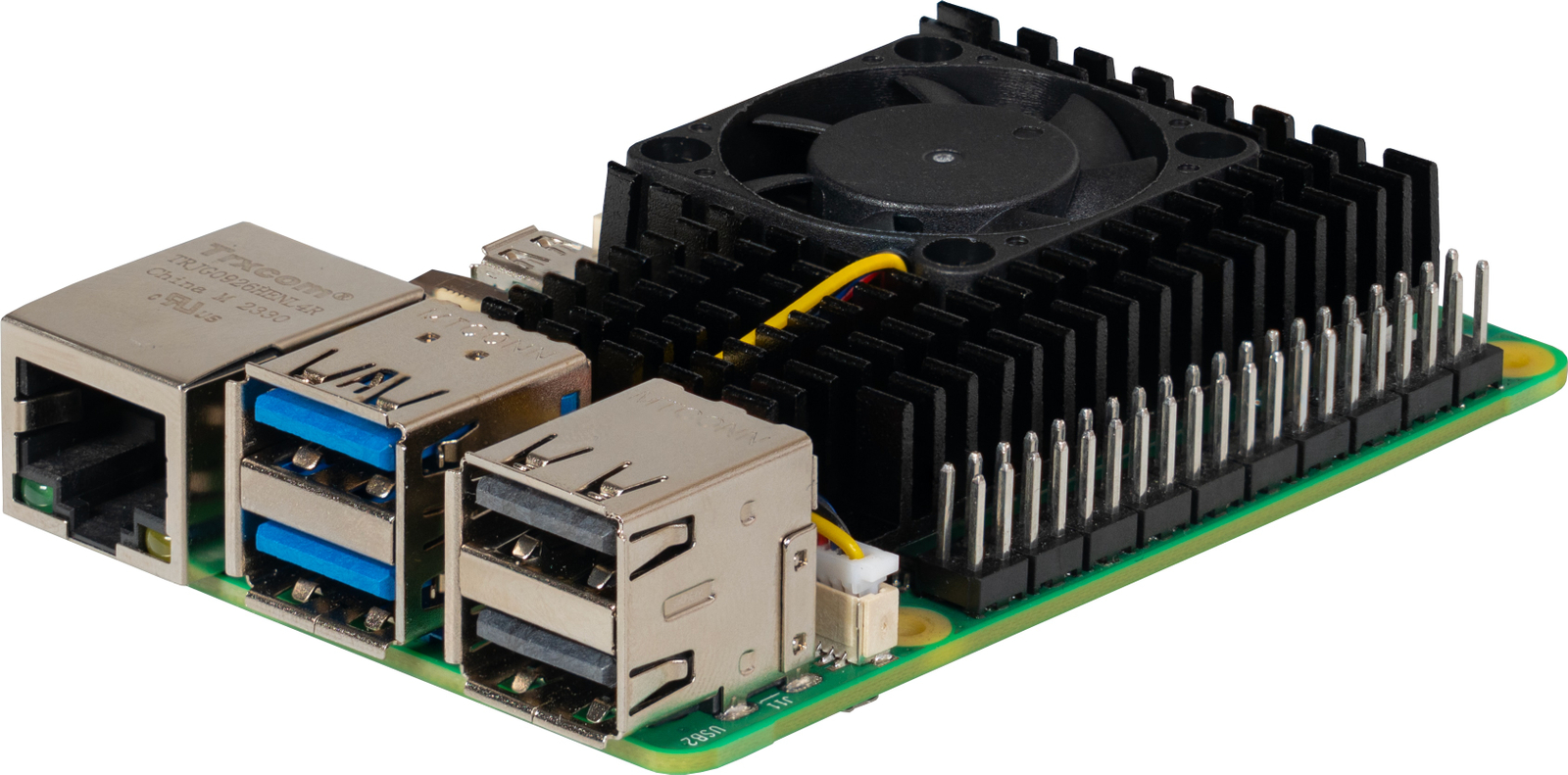 Joy-It Aktive Kühlung Mit Lüfter Rb-Heatsink5 Für Raspberry Pi 5 - Bild 3