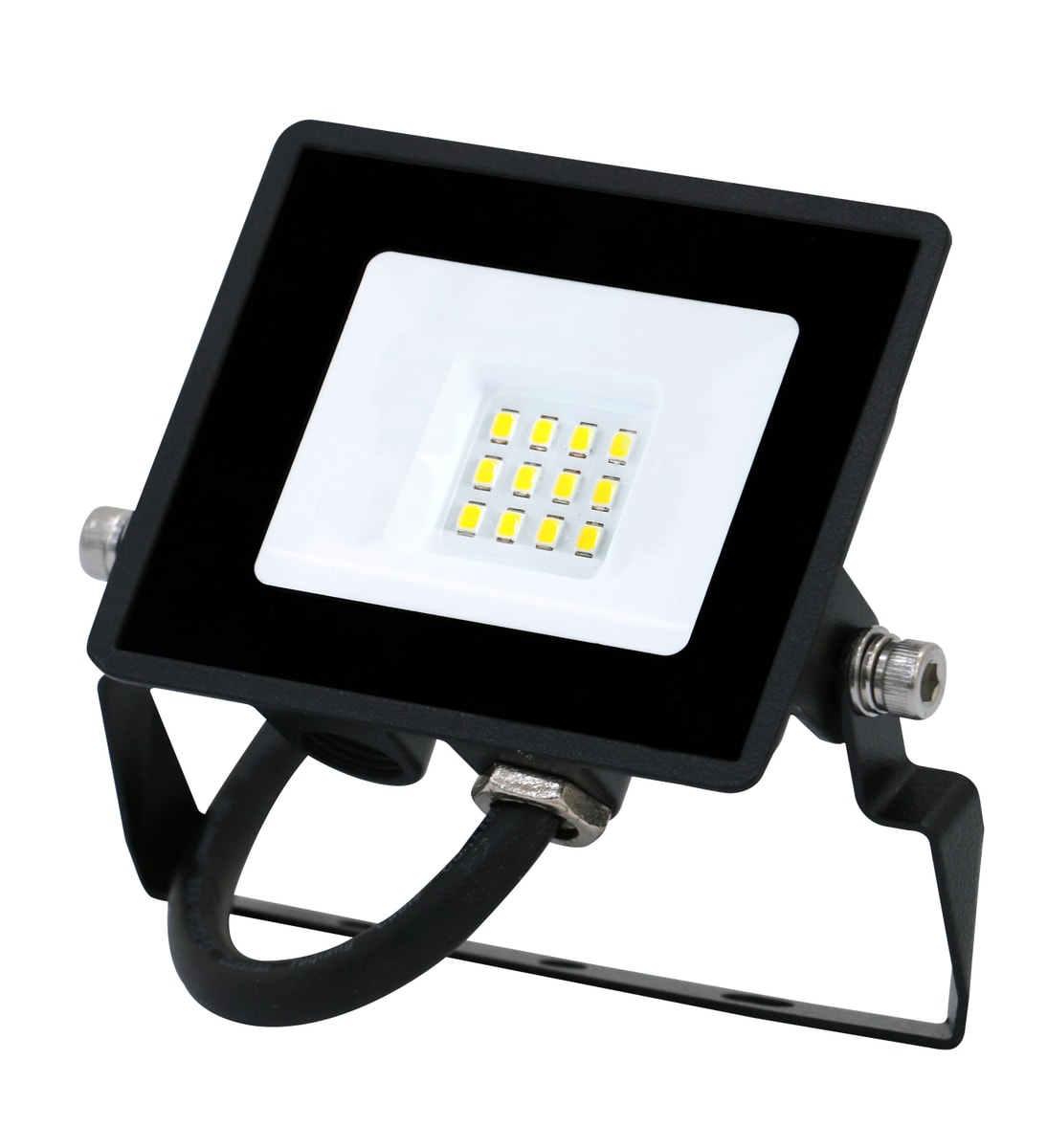 Image of BLULAXA LED-Fluter, EEK: F, 10W, 800lm, 4000K, schwarz