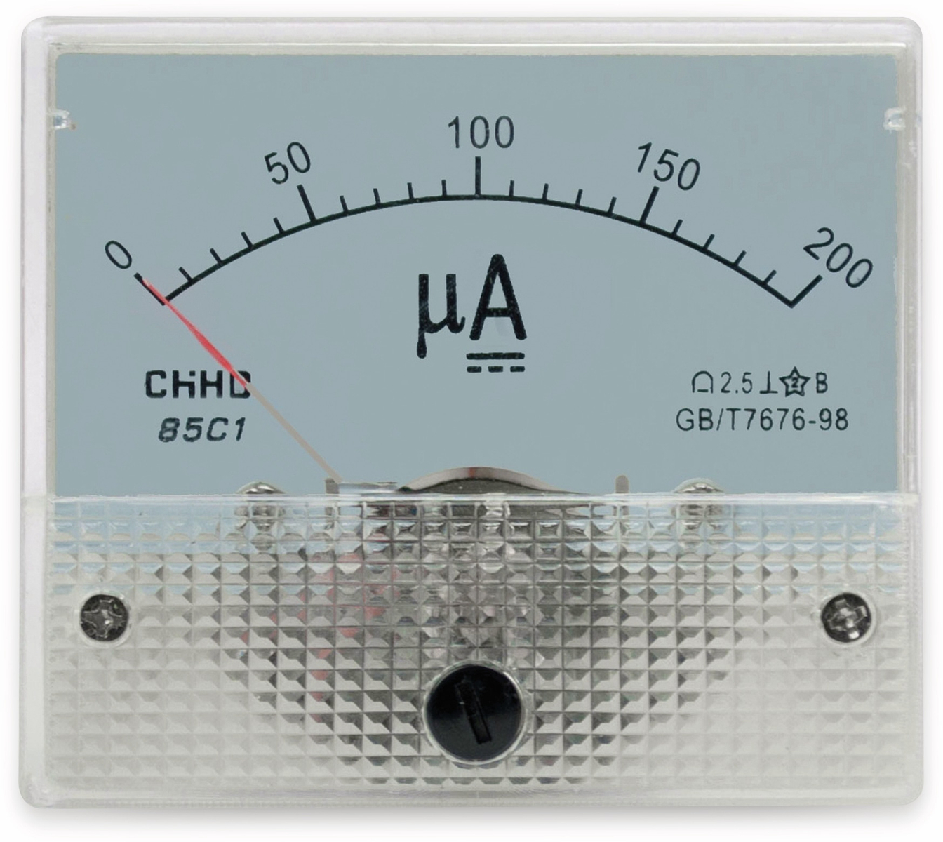Image of Einbau-Messinstrument, 0...200 µA-
