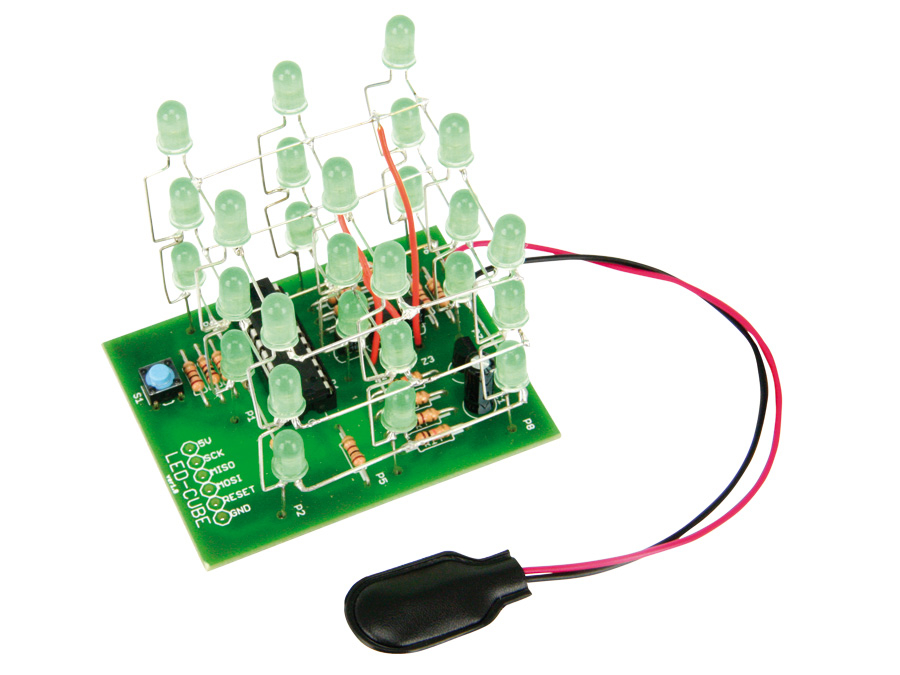 Bausatz LED-Cube 3x3x3, V1.0