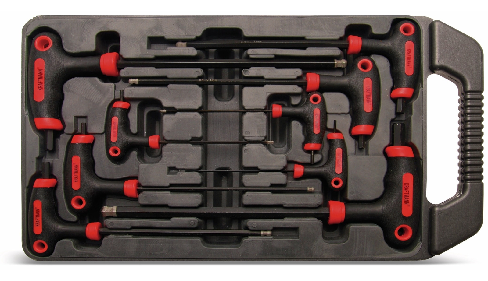 Image of BGS TECHNIC T-Griff-Innensechskantschlüssel-Set, 9-teilig