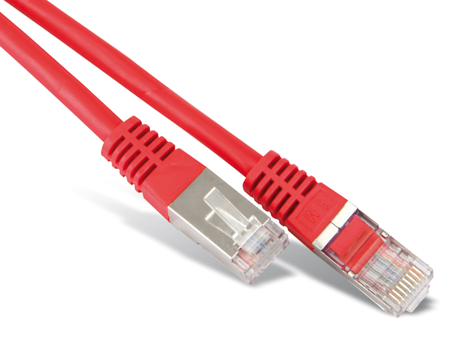 S-IMPULS CAT.5e Patchkabel, 3m, rot