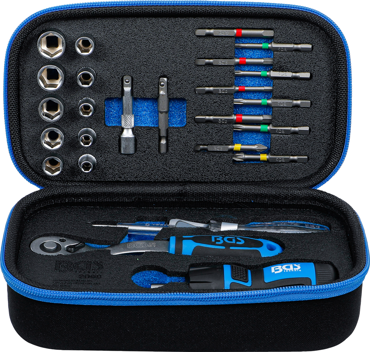 Image of BGS TECHNIC Steckschlüssel-Satz, 2098, 1/4", 26-teilig