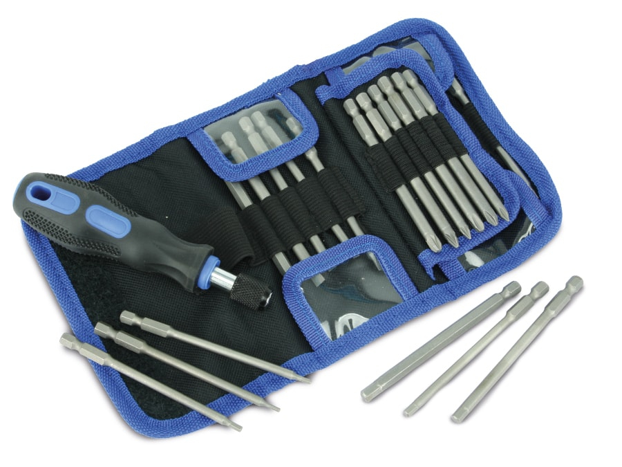 Image of DAYTOOLS Bit-/Schraubendrehersatz BSS-24, 100 mm Bits
