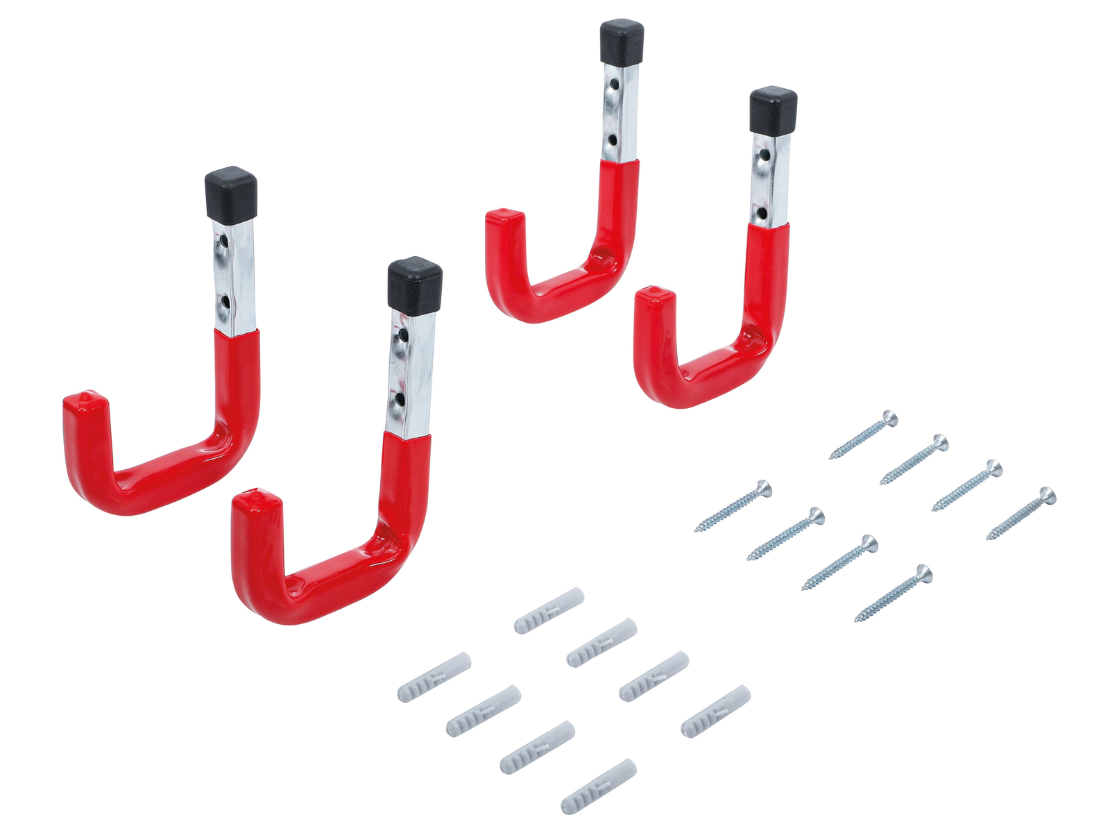 Image of BGS TECHNIC Wandhaken-Satz, 4-teilig, 88314