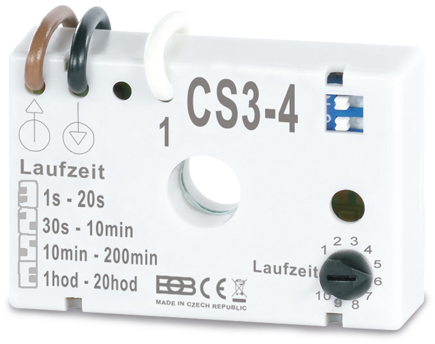 CS3-4 Nachlaufrelais Unterputz - Elektrobock