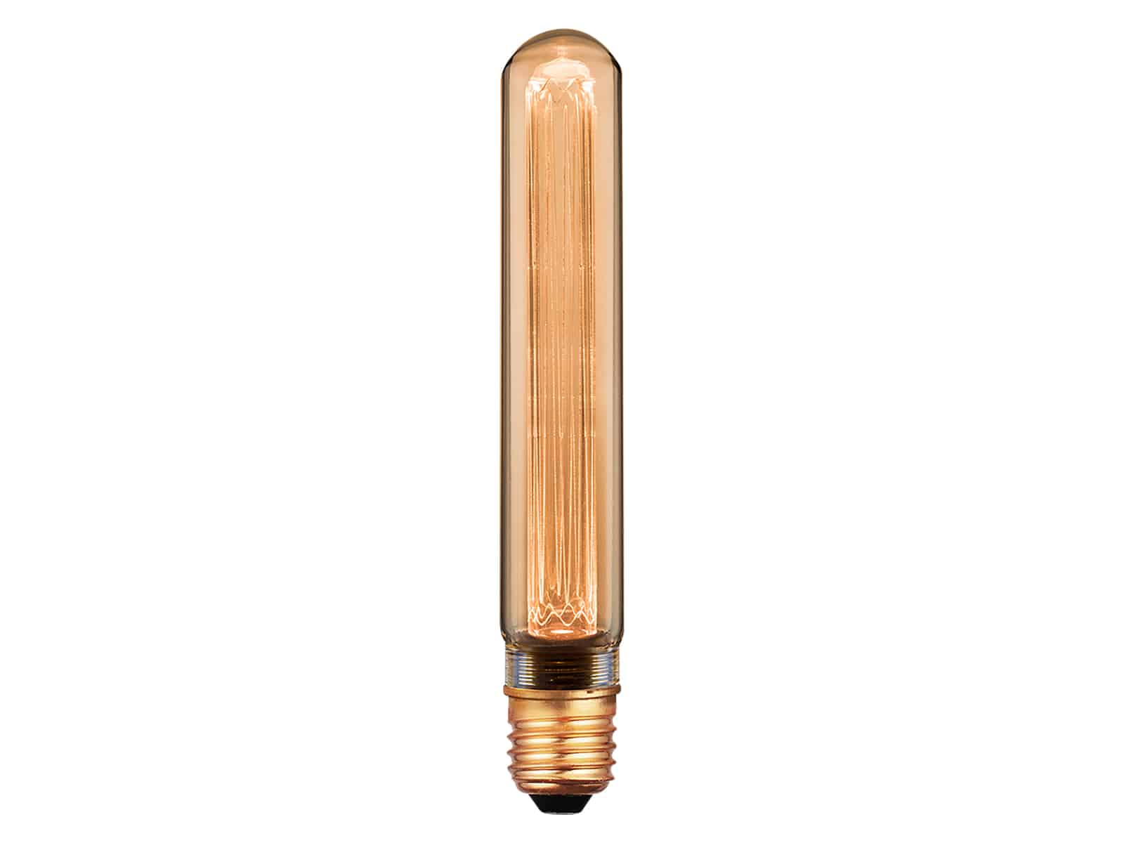LUXULA LED-Filament-Lampe, Vintage Stab, E27, 2,3W, 65lm, 1800K