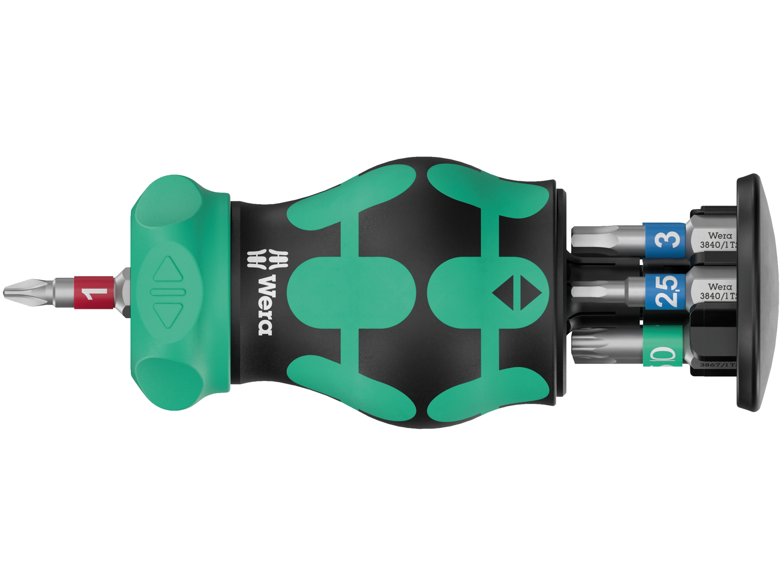 WERA Bits-Handhalter, Bicycle Set 5, 05004186001, 7-teilig