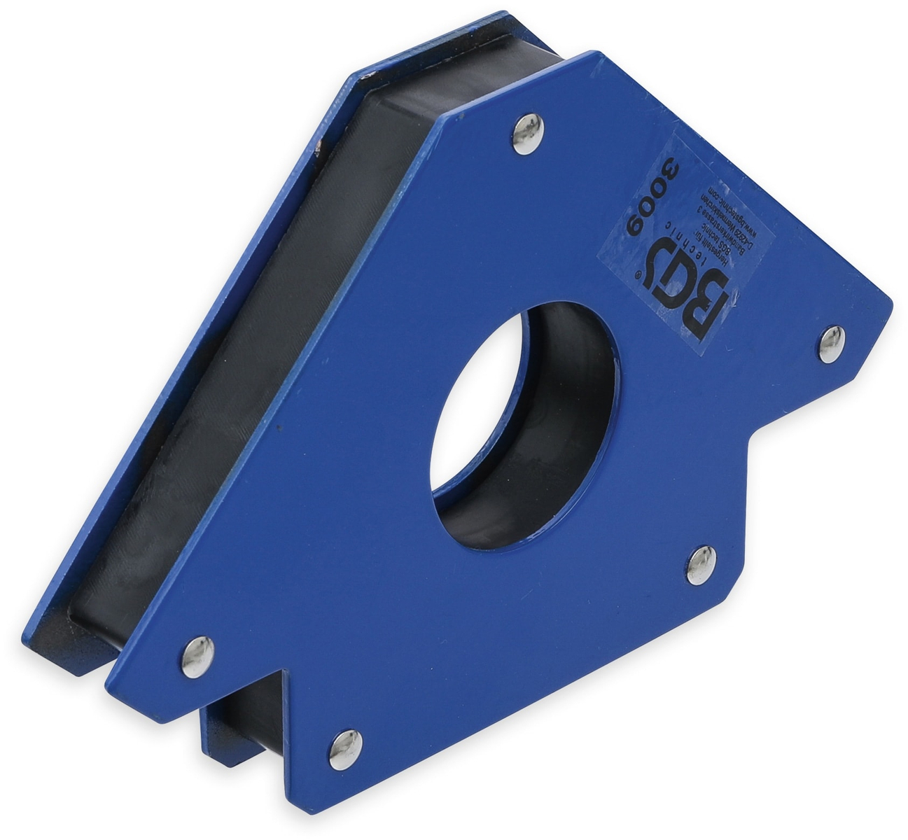 BGS TECHNIC Magnetischer Schweiß- und Montagewinkel 3008 190 mm