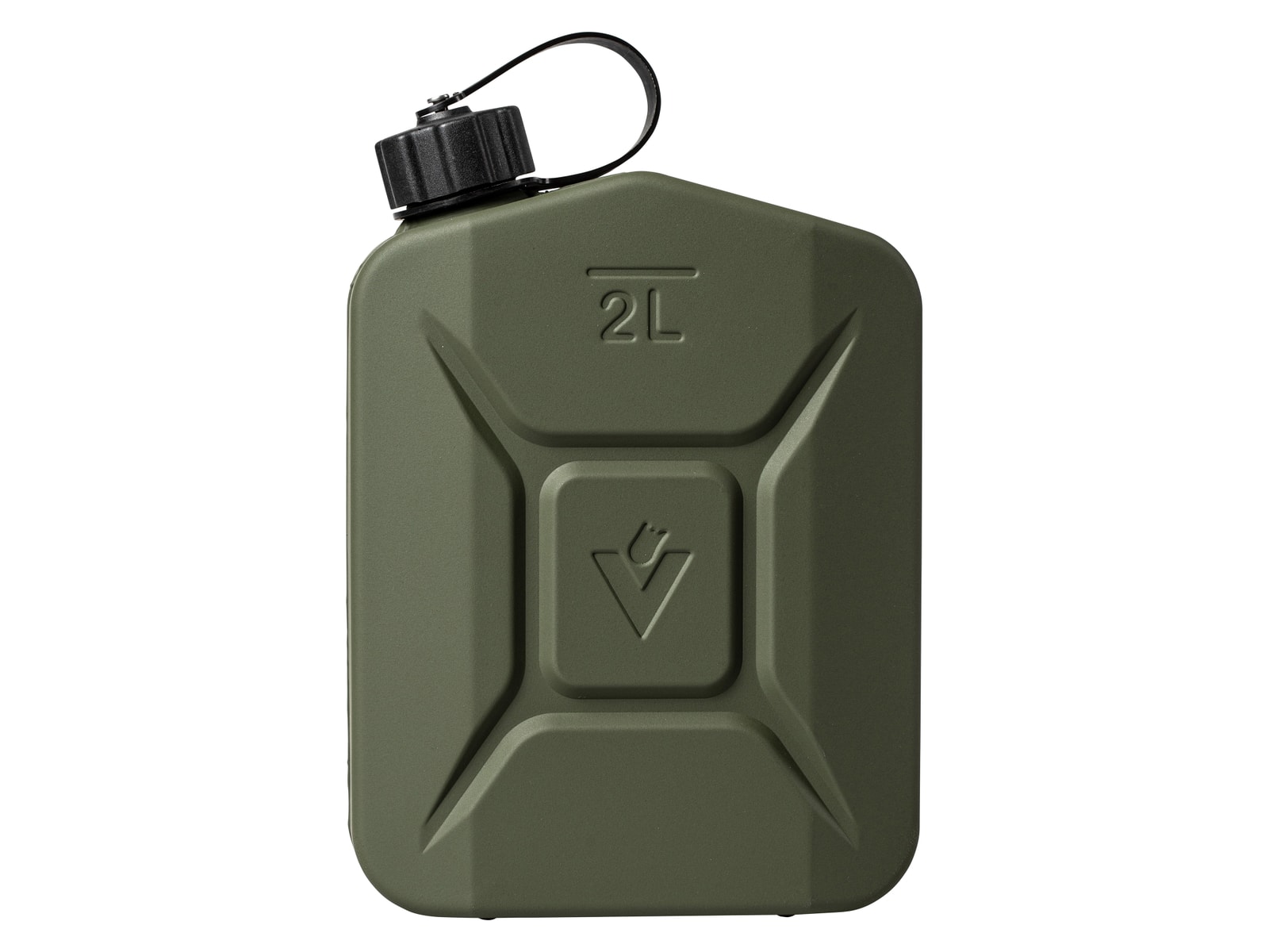 Image of HP AUTOZUBEHÖR Stahlkanister 10002, Grün, 2 Liter