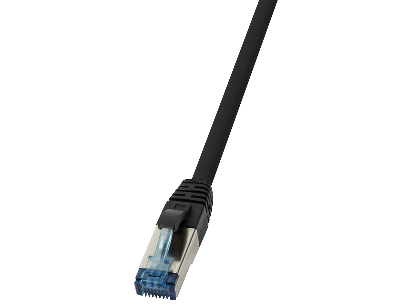 LOGILINK Patchkabel PUR CAT.6A S/FTP schwarz 50m