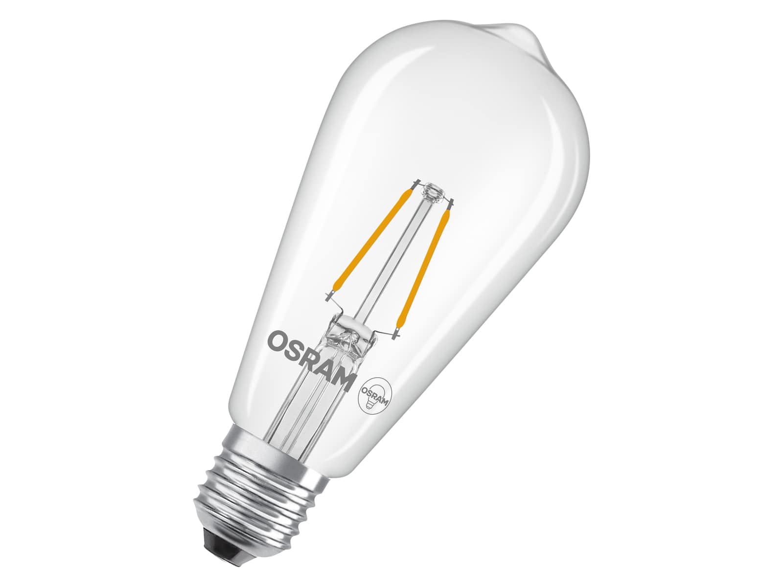 OSRAM LED-Lampe Retrofit, 1,8 W, E14, 2700 K, EEK: D, 250 lm, IP20, warm-weiß