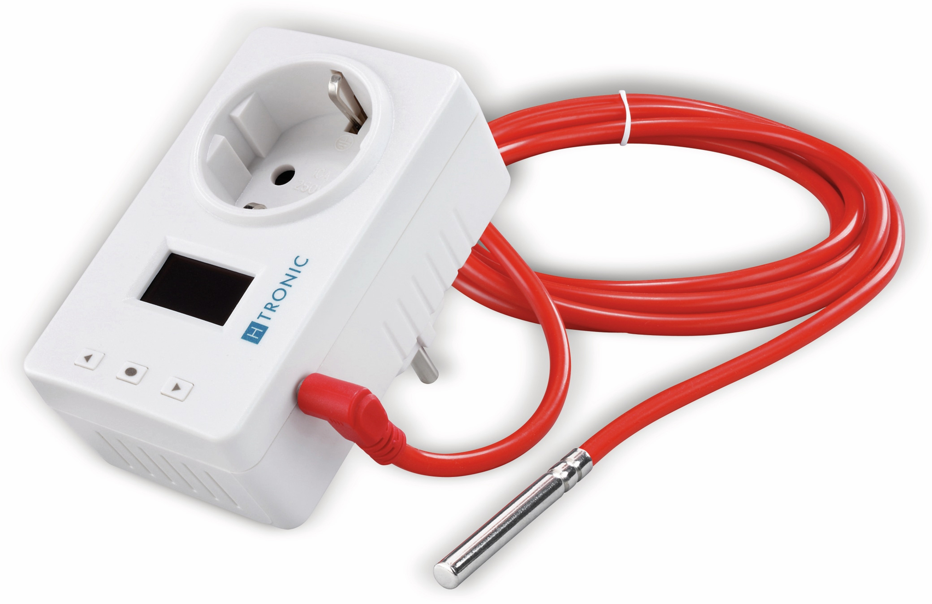 H-Tronic TS7 Temperaturfühler – Wasserdicht, -55 Bis +125°C, 2m Silikonkabel Mit RJ45, Ersatzsensor