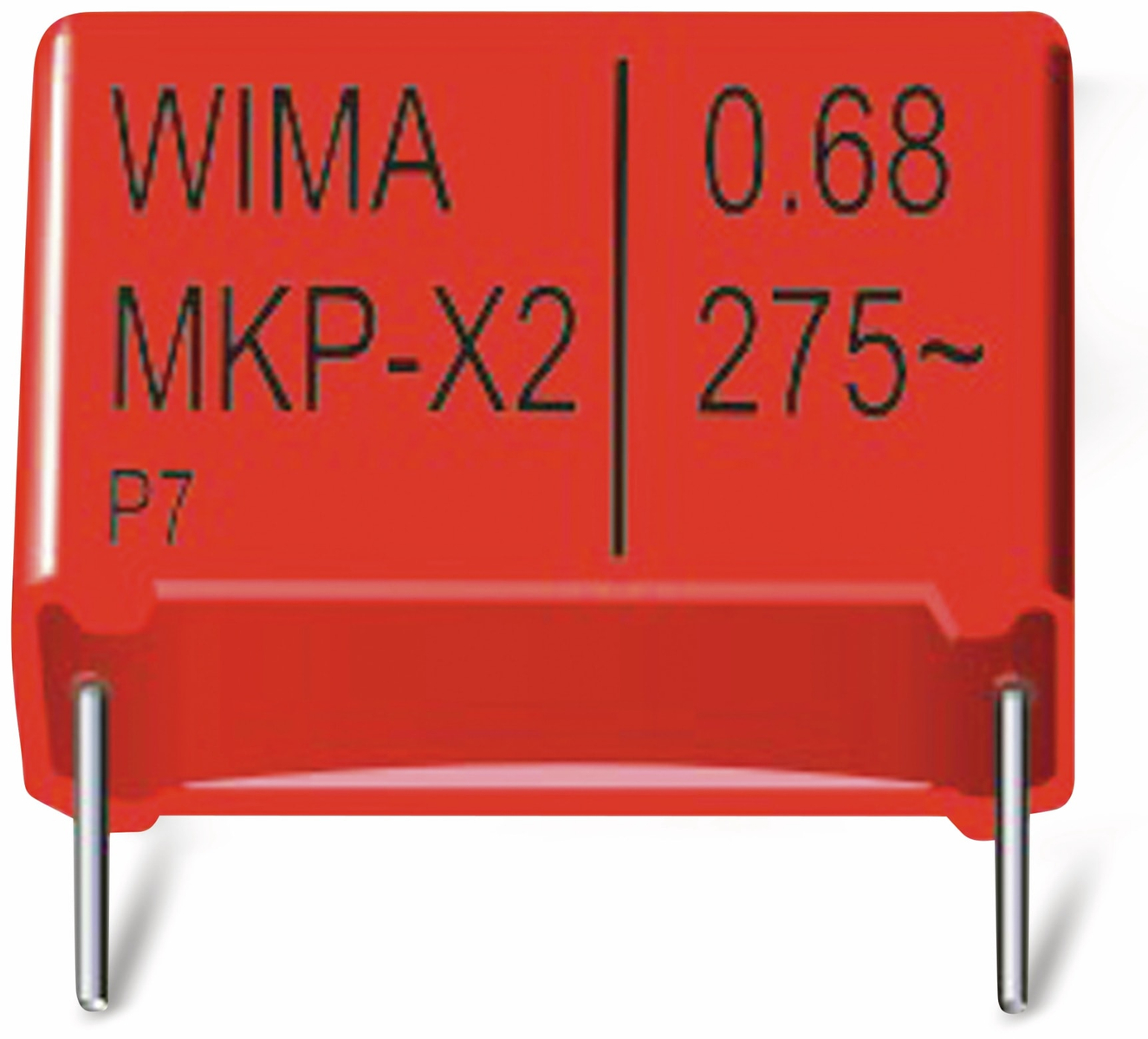 WIMA Folienkondensator, 0,1 UF, 305 V-, radial, RM 10, MKX2AW31003I00KSSD