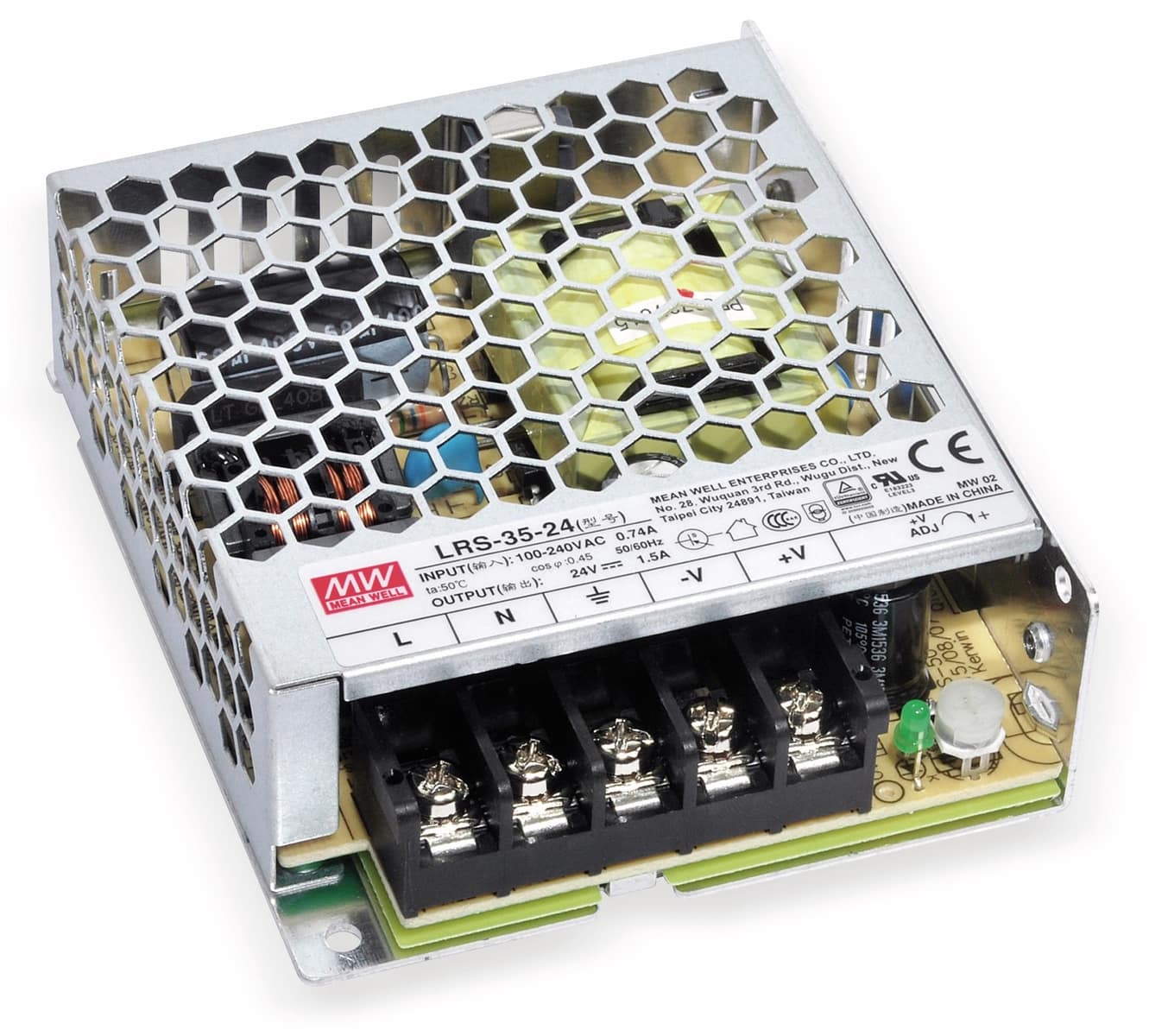 Schaltnetzteil LRS-35-12 12 V 3 a - Mean Well