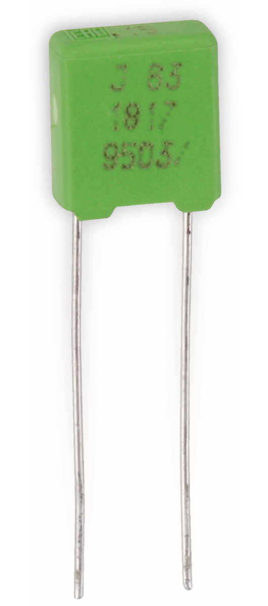 VISHAY Folienkondensator MKT1817, 150 nF, 63 V-, radial, RM 5