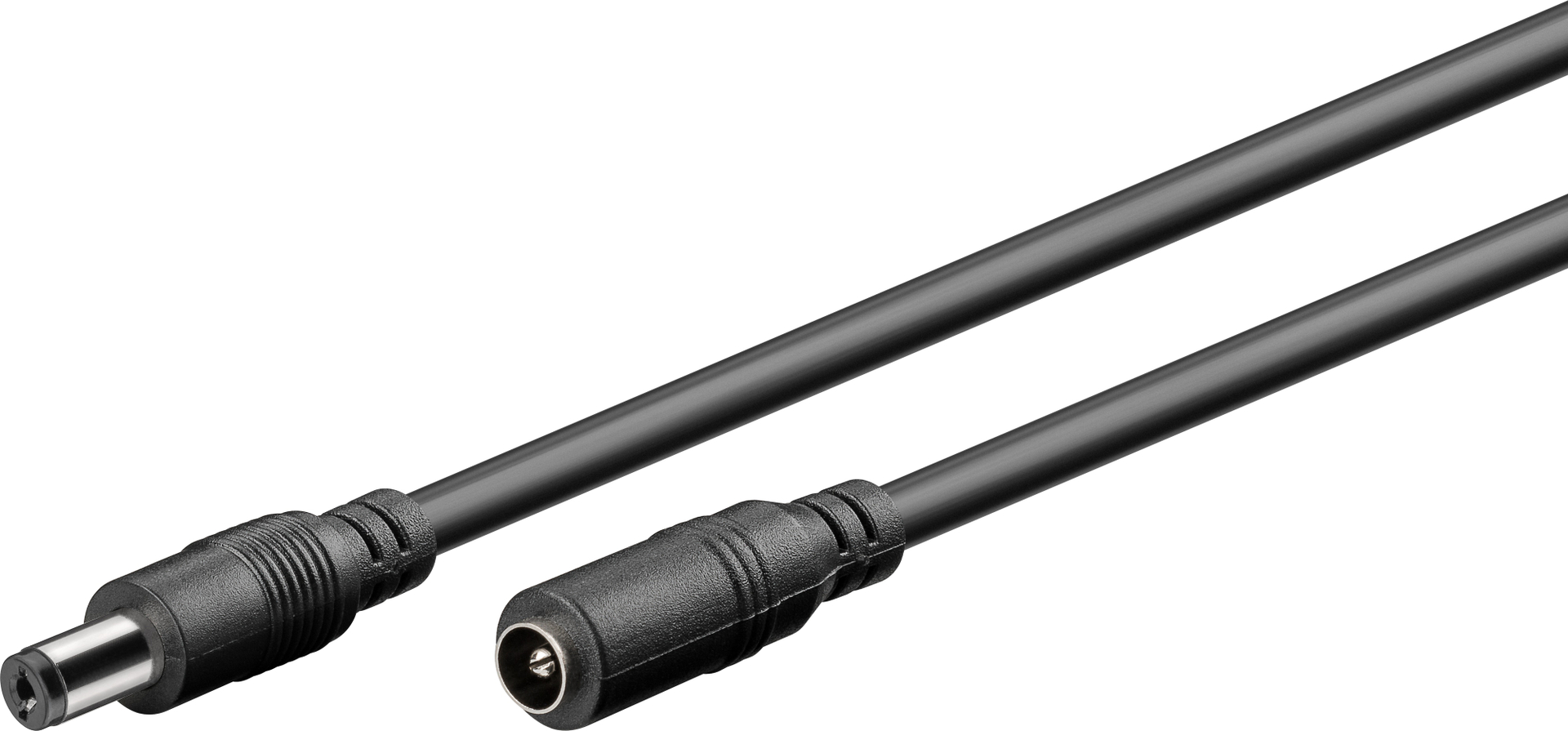 Omnihil Verlängerungskabel 3 M – DC-Stecker 2,1x5,5 Mm, Passend Für LED-Unterschranklichter