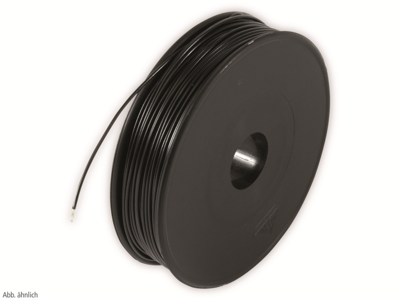 RAUTRONIC Litze LIYV – 1x0,14 Mm², 100 M Spule, Grün, Für Schwachstrom-Installationen